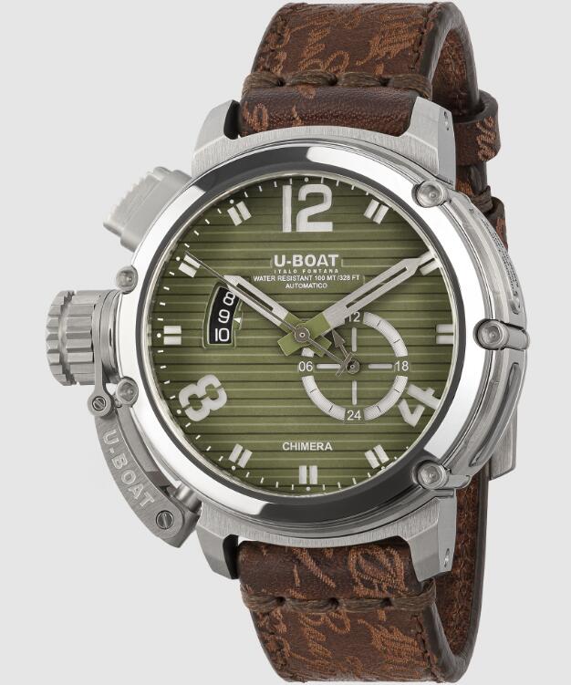 Replica U-BOAT Watch Chimera 46mm SS Green 9604 Men Replica U-BOAT Watch Chimera 46mm SS Green 9604 Men